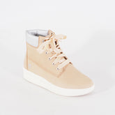Womens Timberland 6 Inch Ankle A1R70 Beige Leather Lace Up Casual Walking Boots